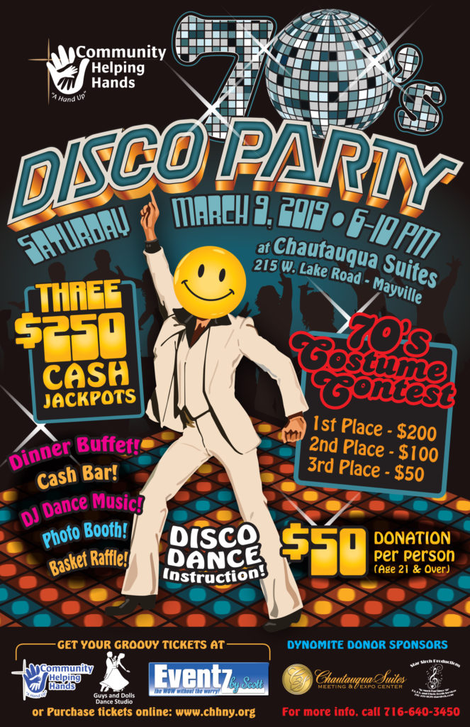 70s Disco Party Fundraiser - Community Helping Hands